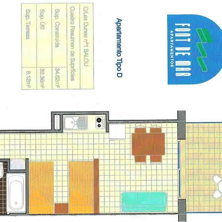 Font De Mar Playa Апартаменты